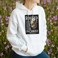 Load image into Gallery viewer, Rooted in Christ Hoodie