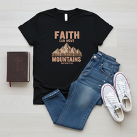 Load image into Gallery viewer, Faith Can Move Mountains T-Shirt