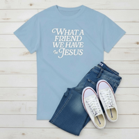 Load image into Gallery viewer, What a Friend We Have in Jesus T-shirt